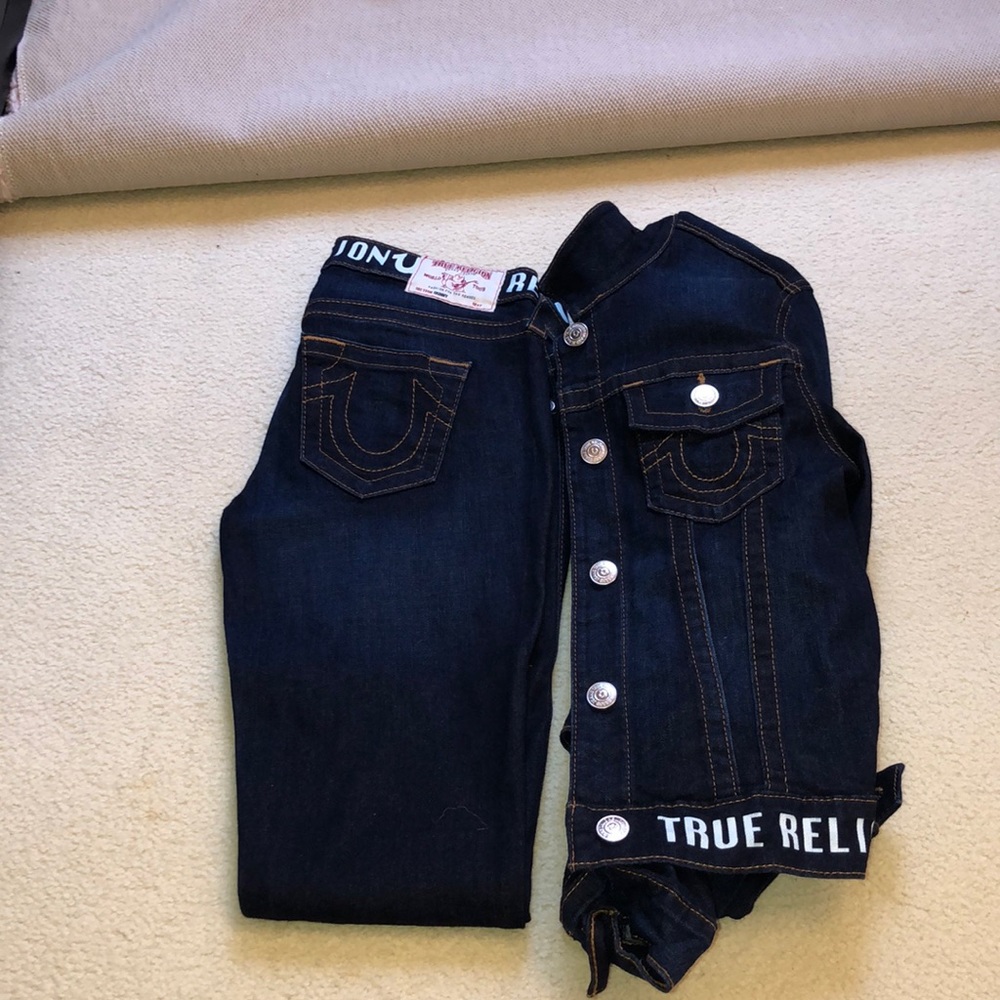 True Religion Matching Jean Outfit